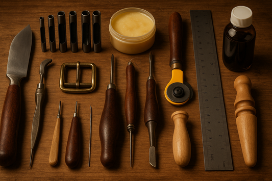 Tool List for Making Leather Belts.