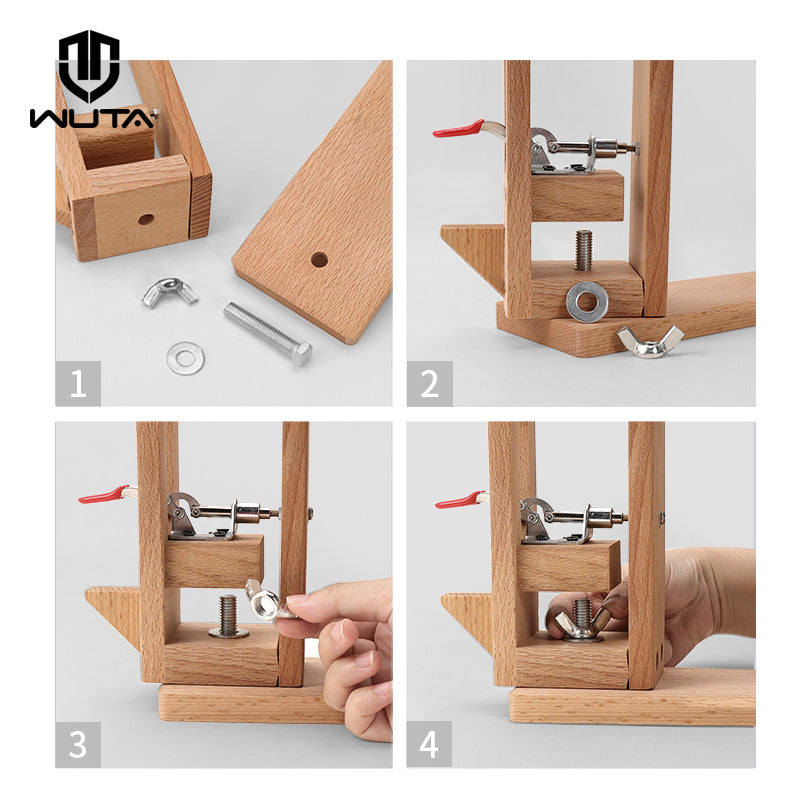 Leather Stitching Pony Hand Table Desktop DIY Sewing Clamp | WUTA