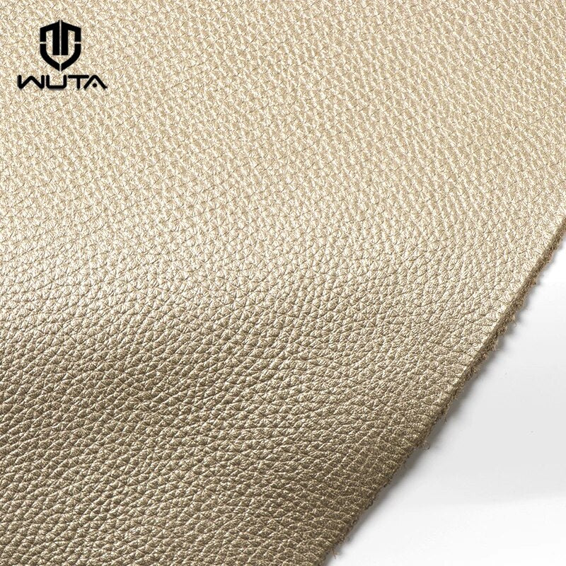 1 Square Feet Irregular Spain Imported Clemence Cowhide Leather Pre-cut Leather | WUTA