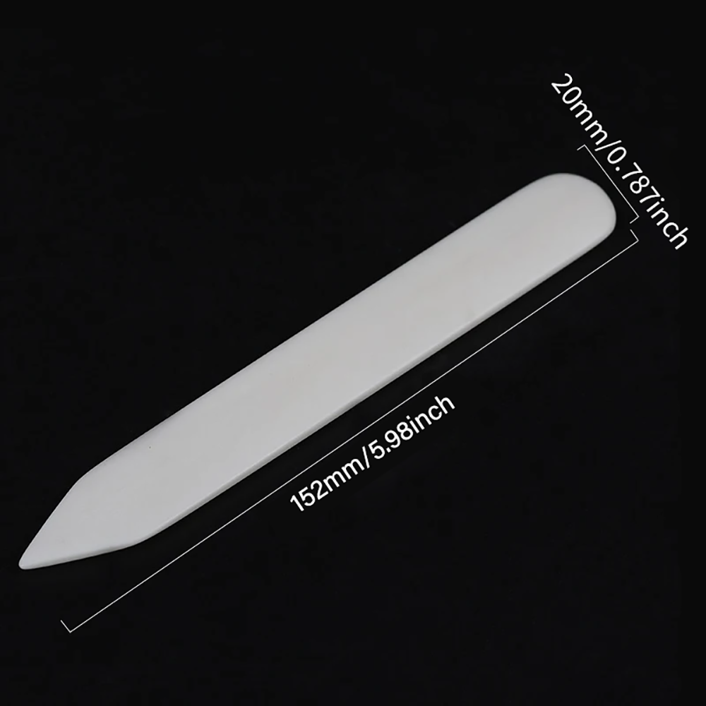 Natural OX Bone Folders Leather Craft Tools | WUTA