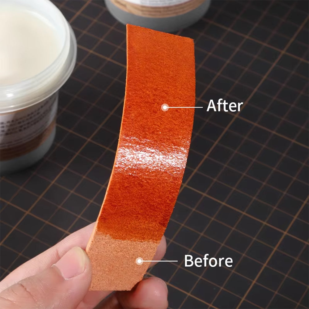 Leather Protectant Gum Leather Finish Tokonole Rougher Burnisher Gum Handcraft CMC Clear | WUTA