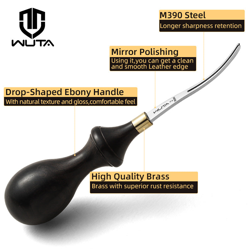 Leather Edge Beveler PRO M390 Die Steel| WUTA
