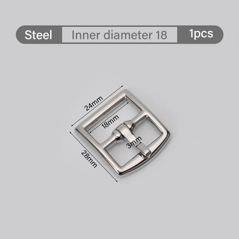 Stainless Steel Tri-Glide Belt Buckle for Leather Craft|WUTA