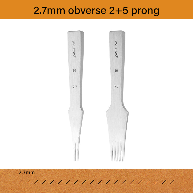 Leather Craft Chisel French Style Pricking Iron | WUTA