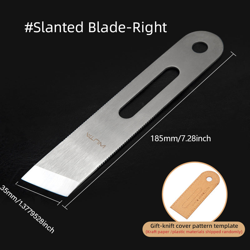 WUTA Leather Thinning Knife Skiving Tools Professional Design DIY Craft Cutting Sharp Leathercraft Cutting