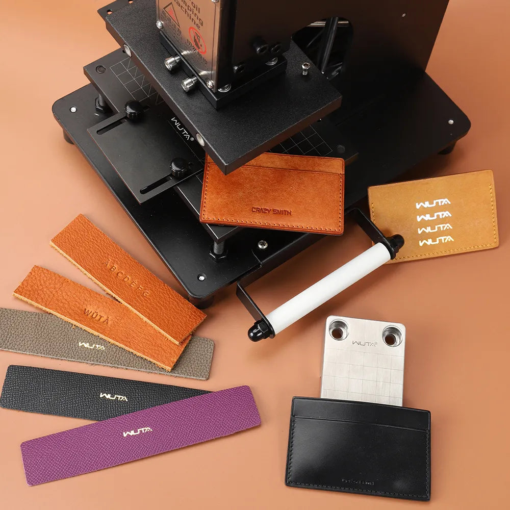 WUTA Digital Hot Foil Stamping Machine for Leather– Logo Embossing & Foil Bronzing Press