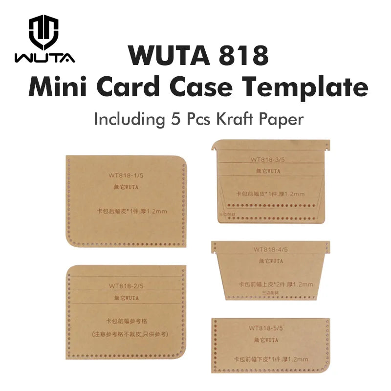 WT818 Mini Card Case Pattern | WUTA