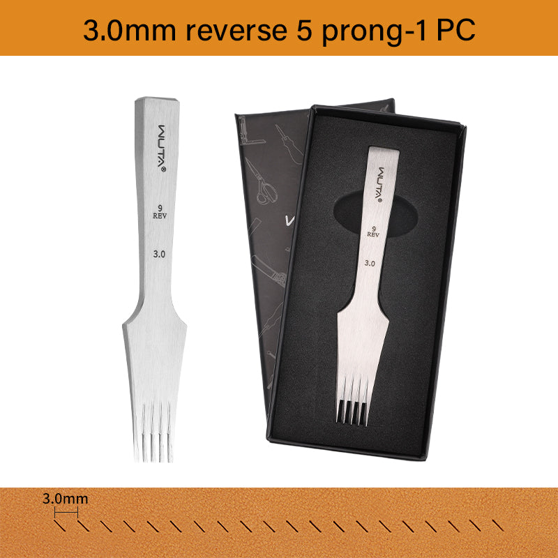 Leather Craft Chisel French Style Pricking Iron | WUTA