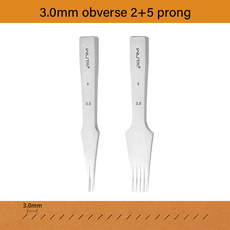 Leather Craft Chisel French Style Pricking Iron | WUTA