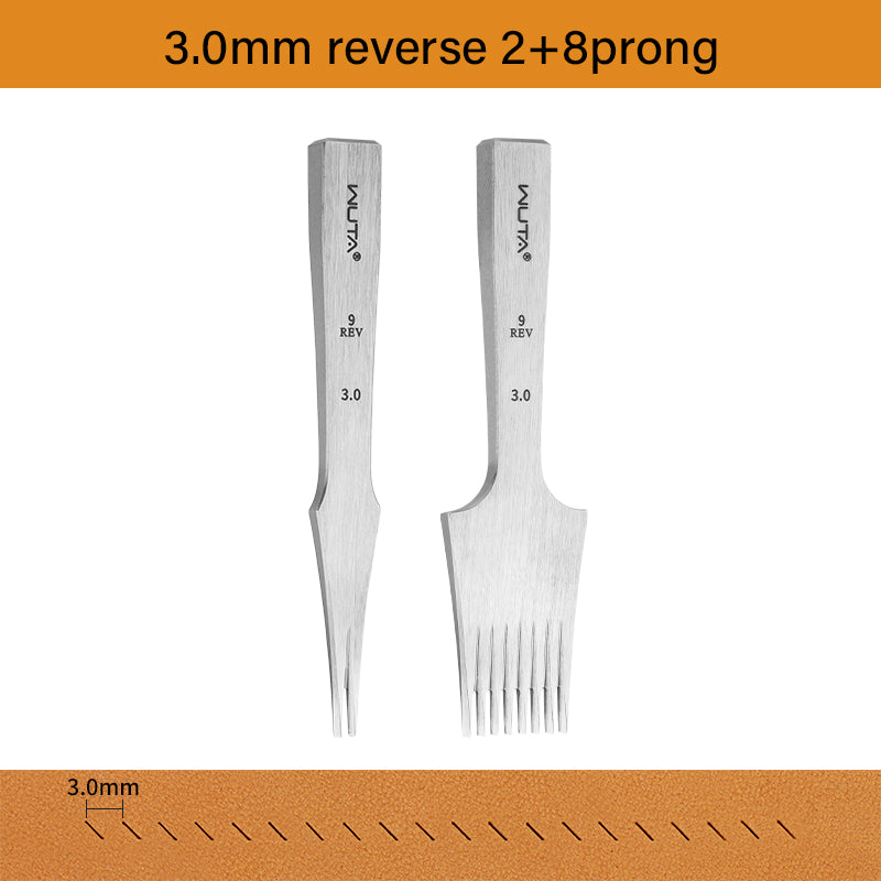 Leather Craft Chisel French Style Pricking Iron | WUTA