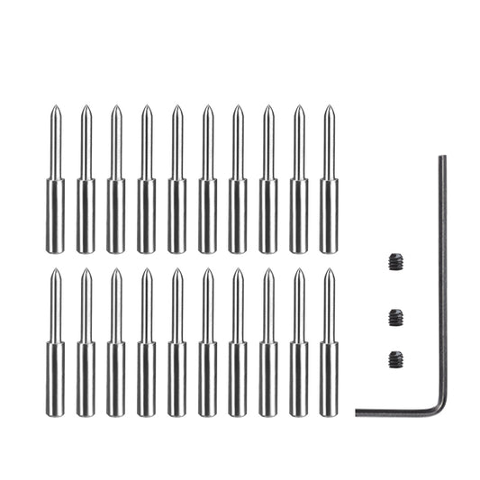 Replaceable Round Hole Head Chisel Diamond Punch Accessories |WUTA
