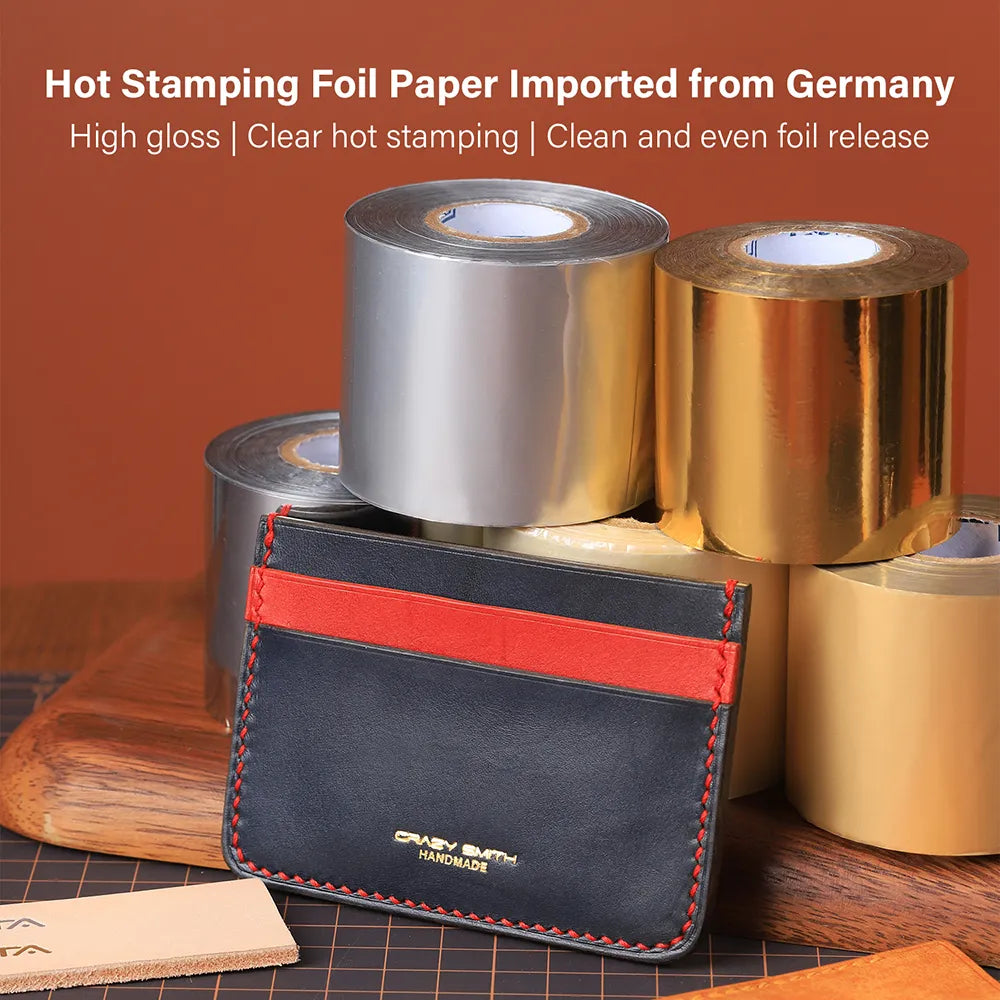 Hot Stamping Foil Paper Heat Transfer Foil Roll 5cm x122m | WUTA