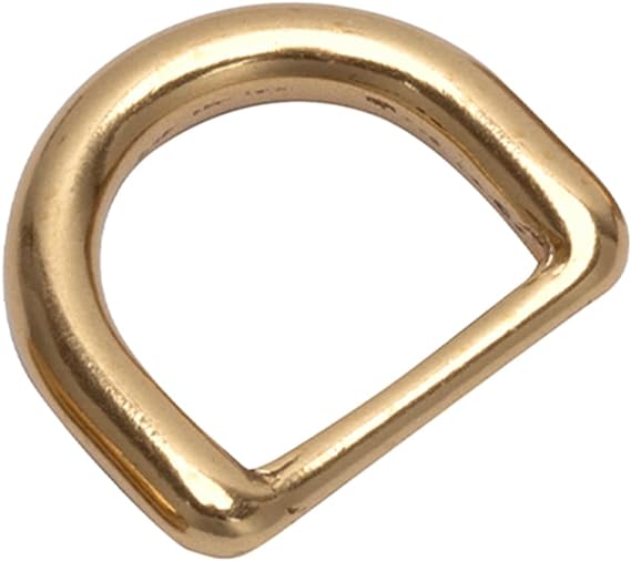 Brass D-Ring Precision Casting Findings Non-Welded D Rings | WUTA