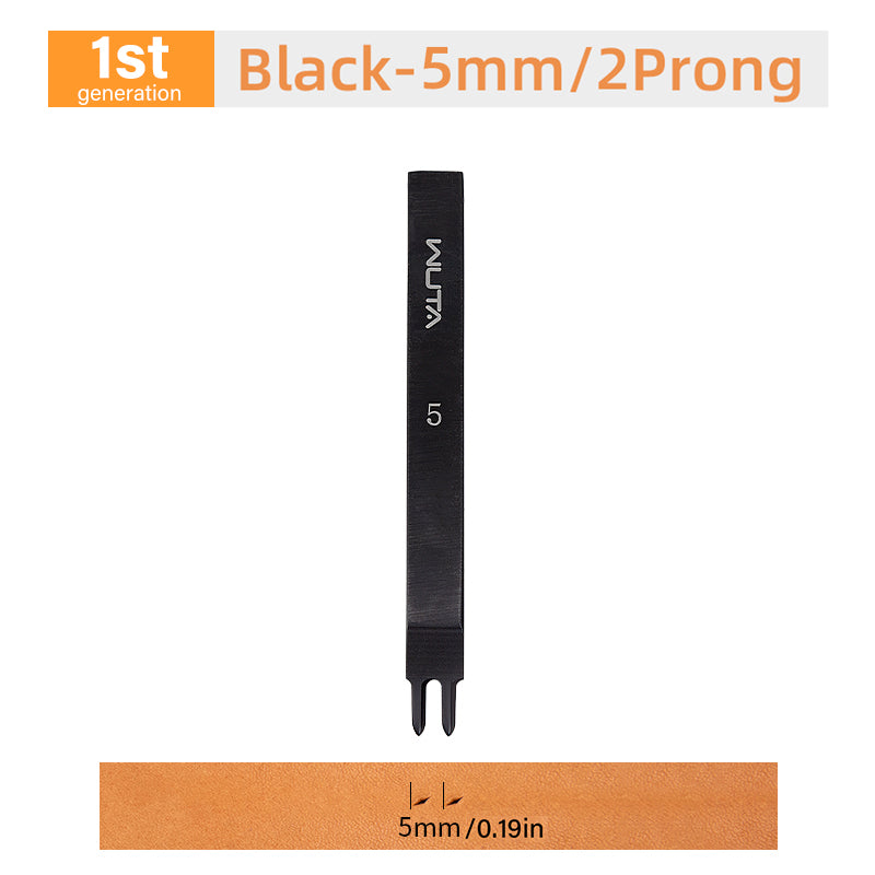 Leather Chisel Tool Diamond Thorn Iron Hole Punch High Polished | WUTA