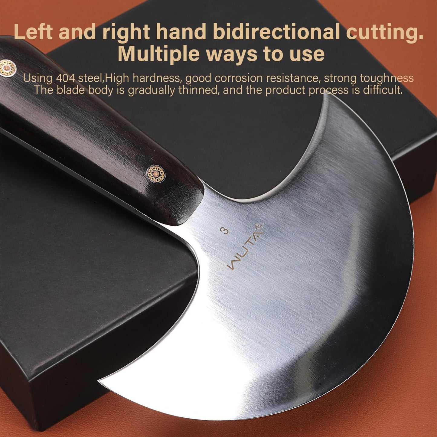 Leather Round Head Knife Ultra Sharp Leather Tools | WUTA