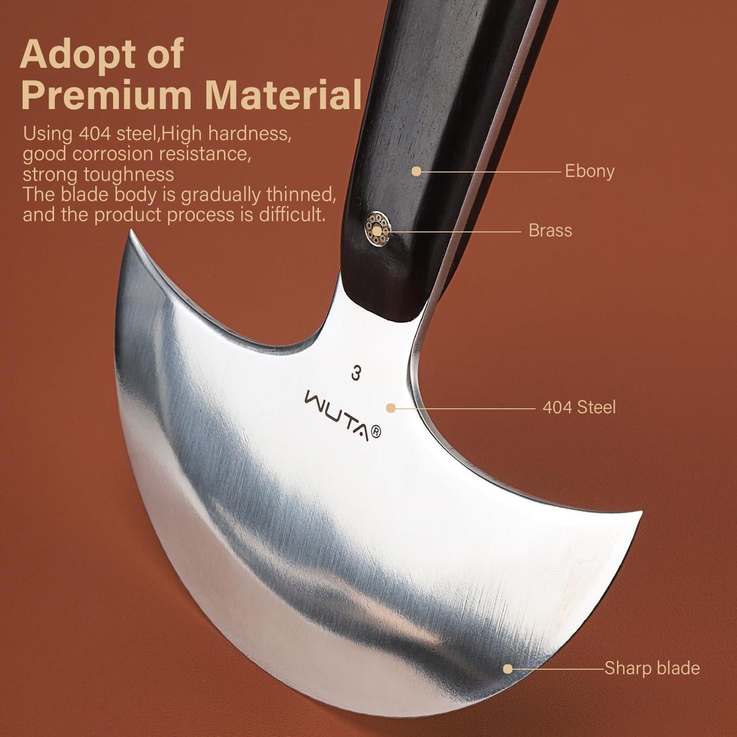 Leather Round Head Knife Ultra Sharp Leather Tools | WUTA