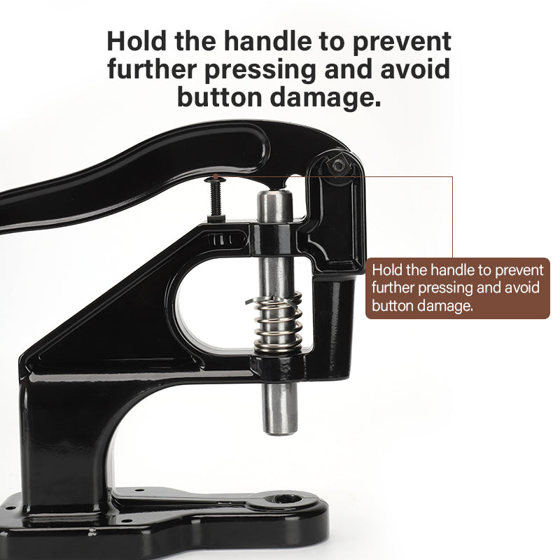 Manual Button Installation Tool Eyelet Hand Pressing Machine | WUTA
