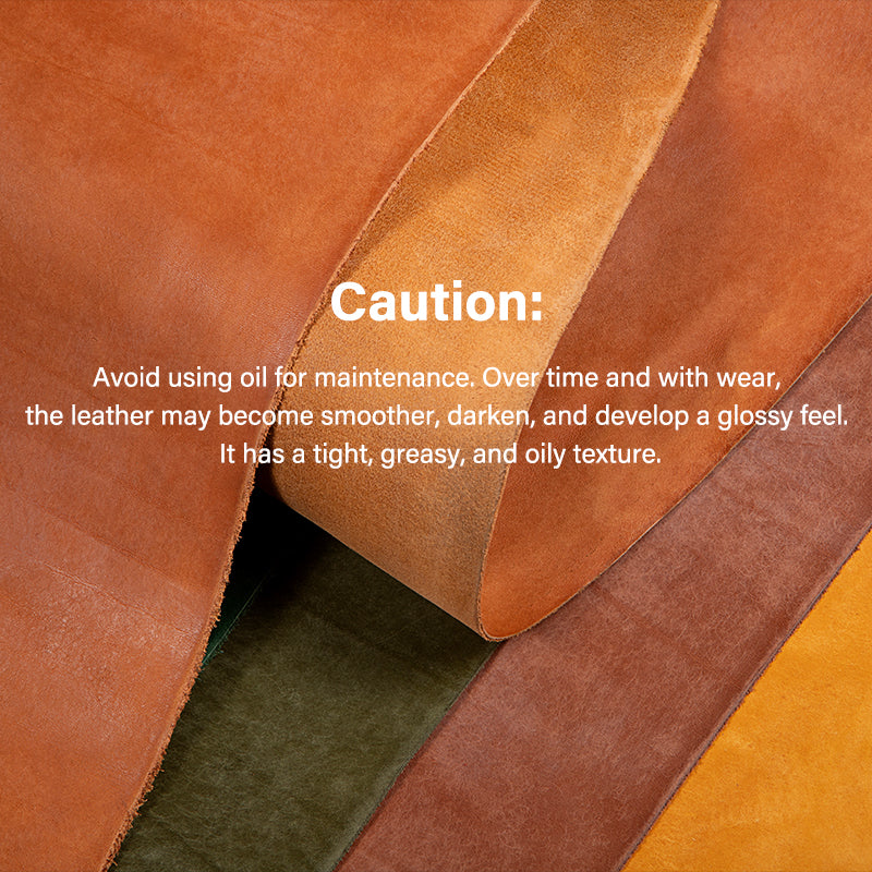 1/3/5 Sq.ft Vintage Frosted Vegetable tanned Cowhide Leather First Layer Genuine Leather | WUTA