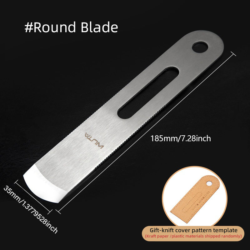 WUTA Leather Thinning Knife Skiving Tools Professional Design DIY Craft Cutting Sharp Leathercraft Cutting