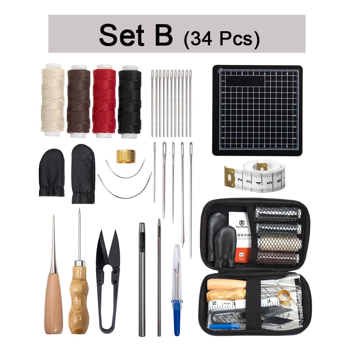 Leather Repair Kit Sewing Repair Tool Set | WUTA