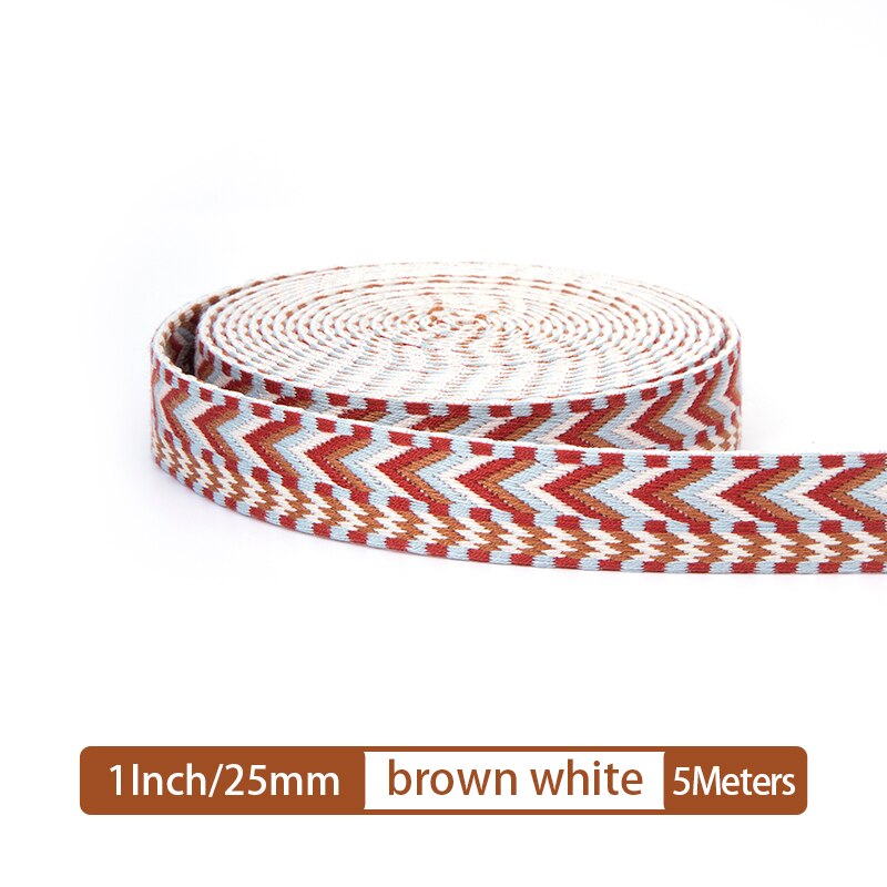 Webbing Strap Canvas Webbing Thick Cotton DIY Craft Belt Strap Accessories 5 Meter 25/50mm | WUTA