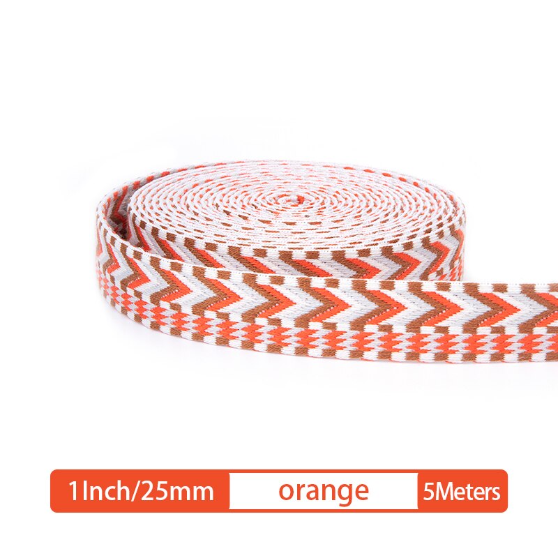 Webbing Strap Canvas Webbing Thick Cotton DIY Craft Belt Strap Accessories 5 Meter 25/50mm | WUTA