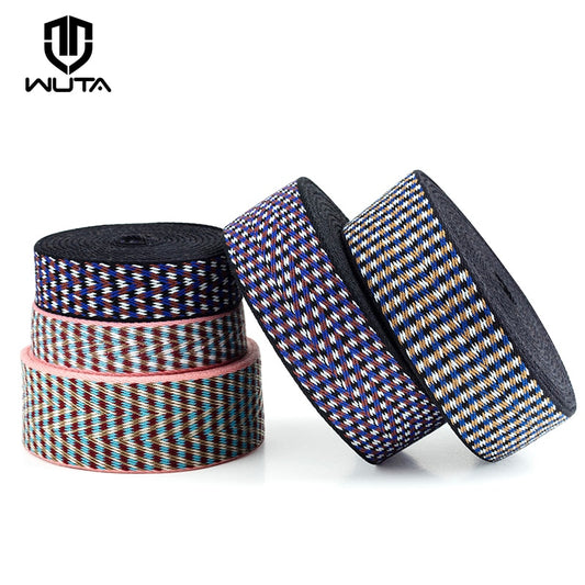 5 Meter Cotton Webbing Strap Mosaic Webbing | WUTA