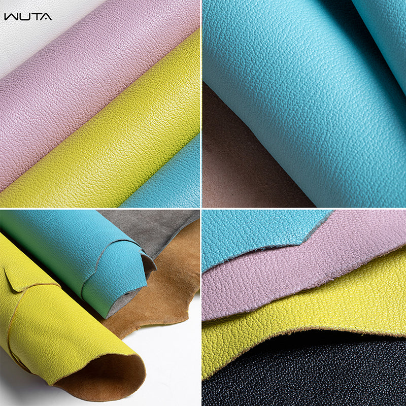 Natural Vegetable Tanned Goatskin Leather Whole Goat Skin Genuine Leather | WUTA