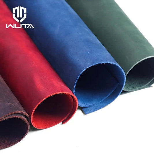 Crazy Horse Vintage Oil Tanned Leather Pull-Up Cowhide First Layer| WUTA