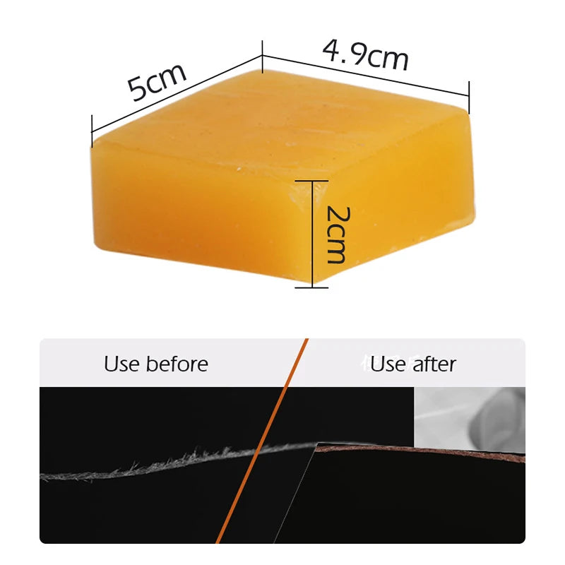 100% Natural Beeswax Pure Wax Smooth Thread Waxing Line Leather Craft |WUTA
