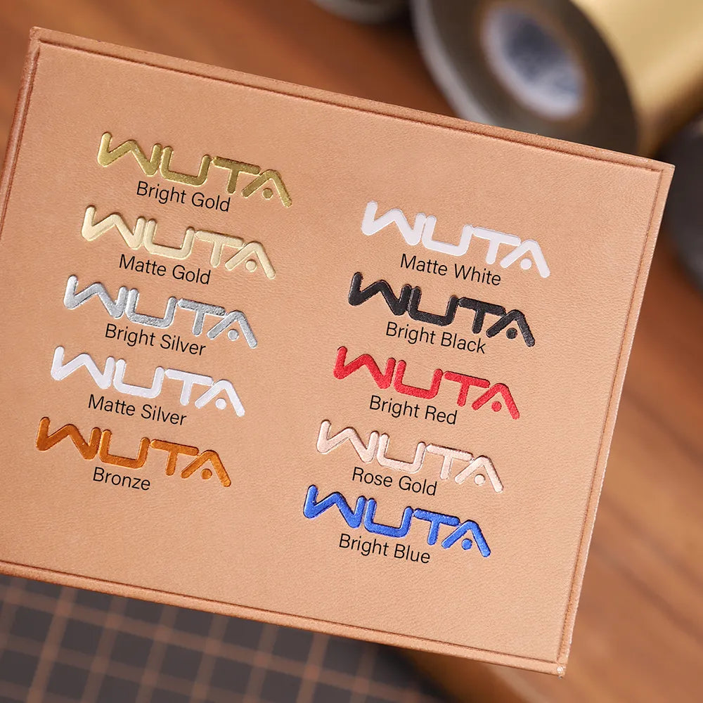 Hot Stamping Foil Paper Heat Transfer Foil Roll 5cm x122m | WUTA