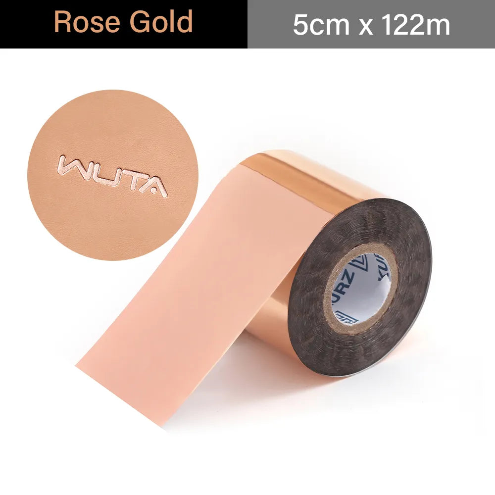Hot Stamping Foil Paper Heat Transfer Foil Roll 5cm x122m | WUTA
