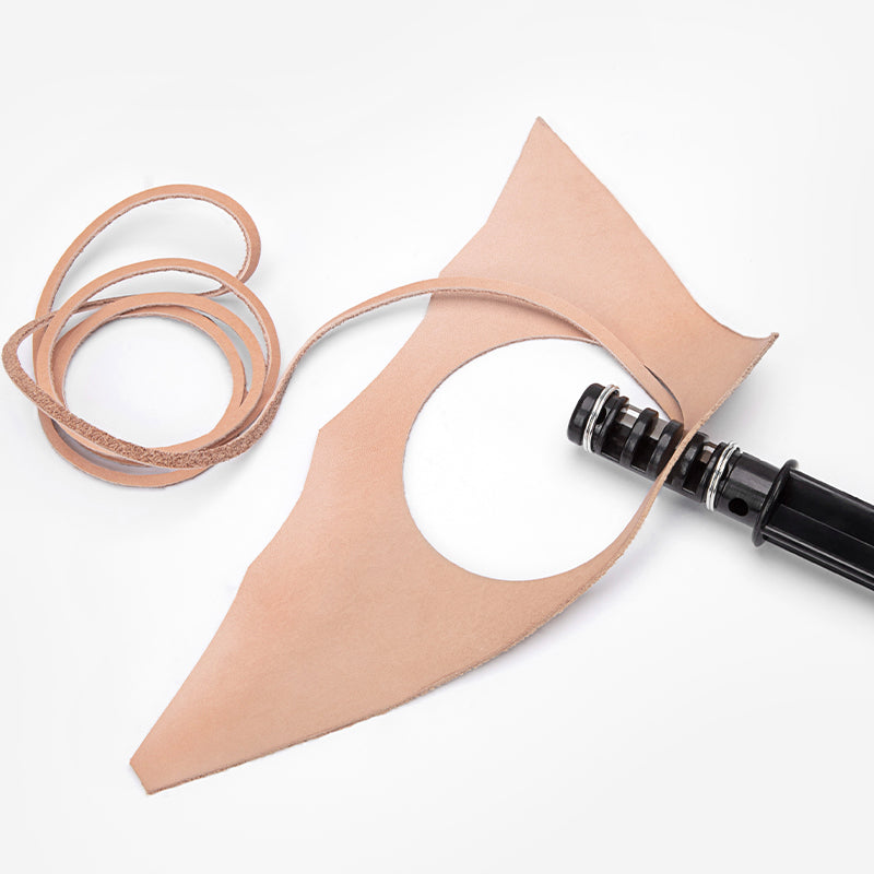 Leather Strap Cutter Cord Knife Lace Maker Tool Strip Rope Hand Cutting Wire with 3 Blades | WUTA