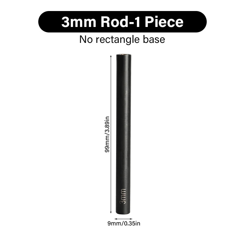 Snap Button Leather Craft Tools Rivet Setter Base 3/4/5/6/7/8/9/10/11/12/12.5/15mm | WUTA