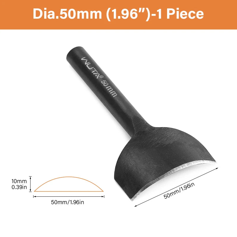 Leather Corner Punch Cutter Knife 1/4 Round Punches Arc-Shaped Cutting Die DIY Strap Belt Wallet Leather Craft Tools | WUTA