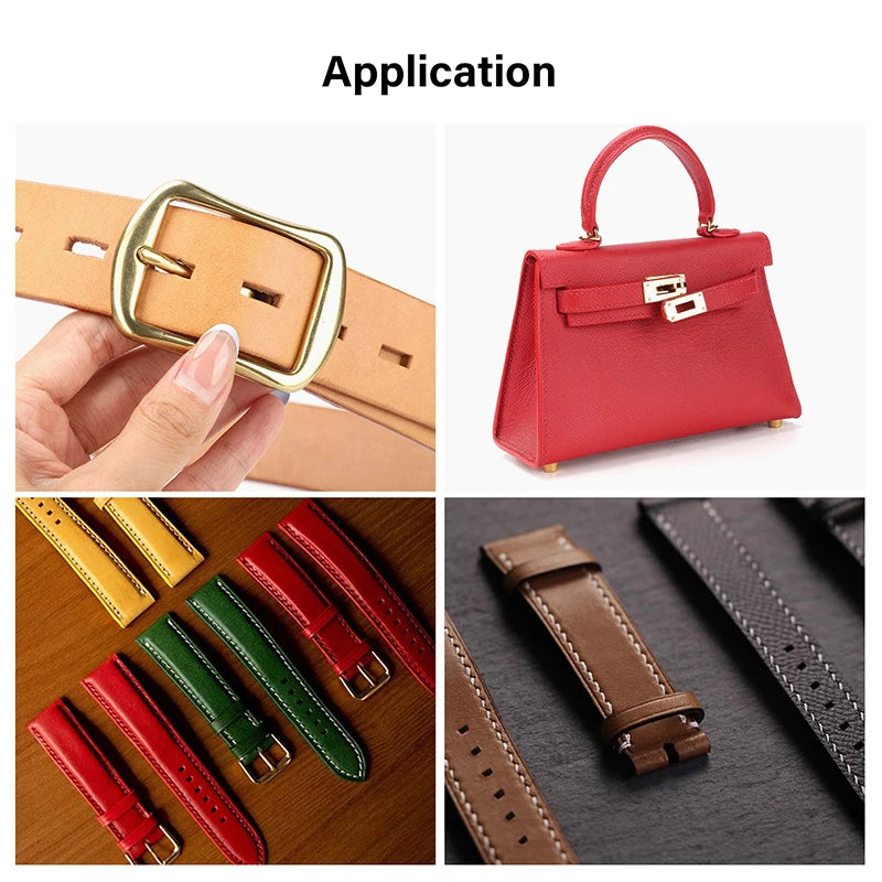 Leather Hole Punch Set Rectangle Shape Anti-Rust Leather Craft Oblong Punching Tool|WUTA
