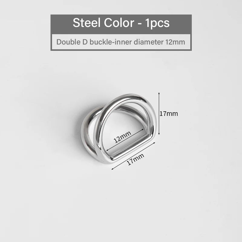 Stainless Steel Double D-Ring Buckle for Handbags|WUTA