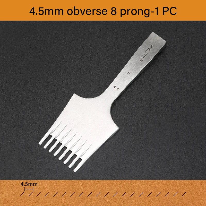 Leather Chisel Punch French Style Pricking Iron Punching Tool 1.92-6.75mm|WUTA