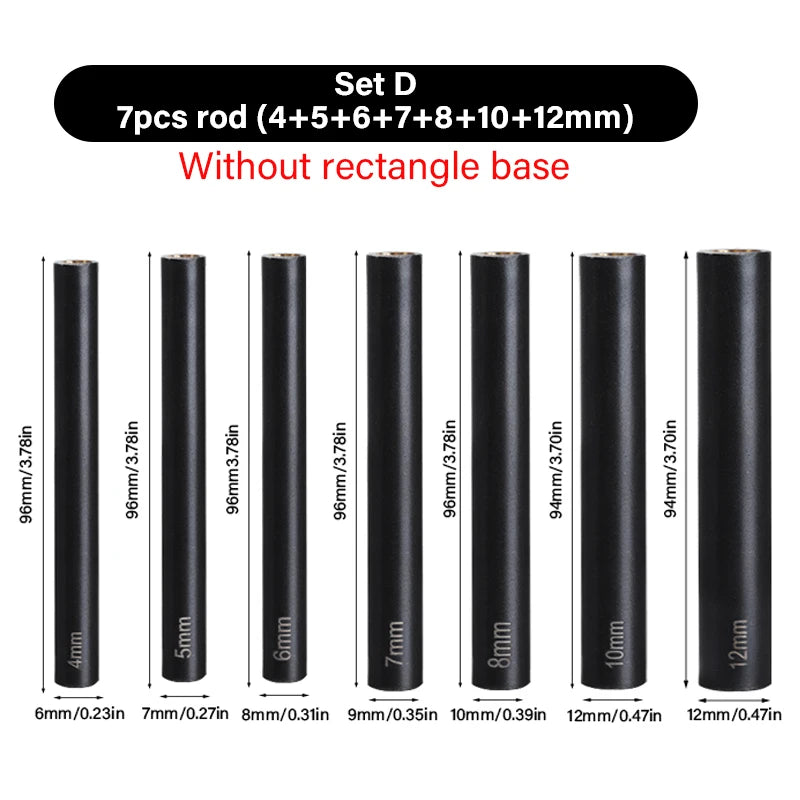 Mushroom Nail Setter Domed Rivets Fixing Punch Setting Tool | WUTA