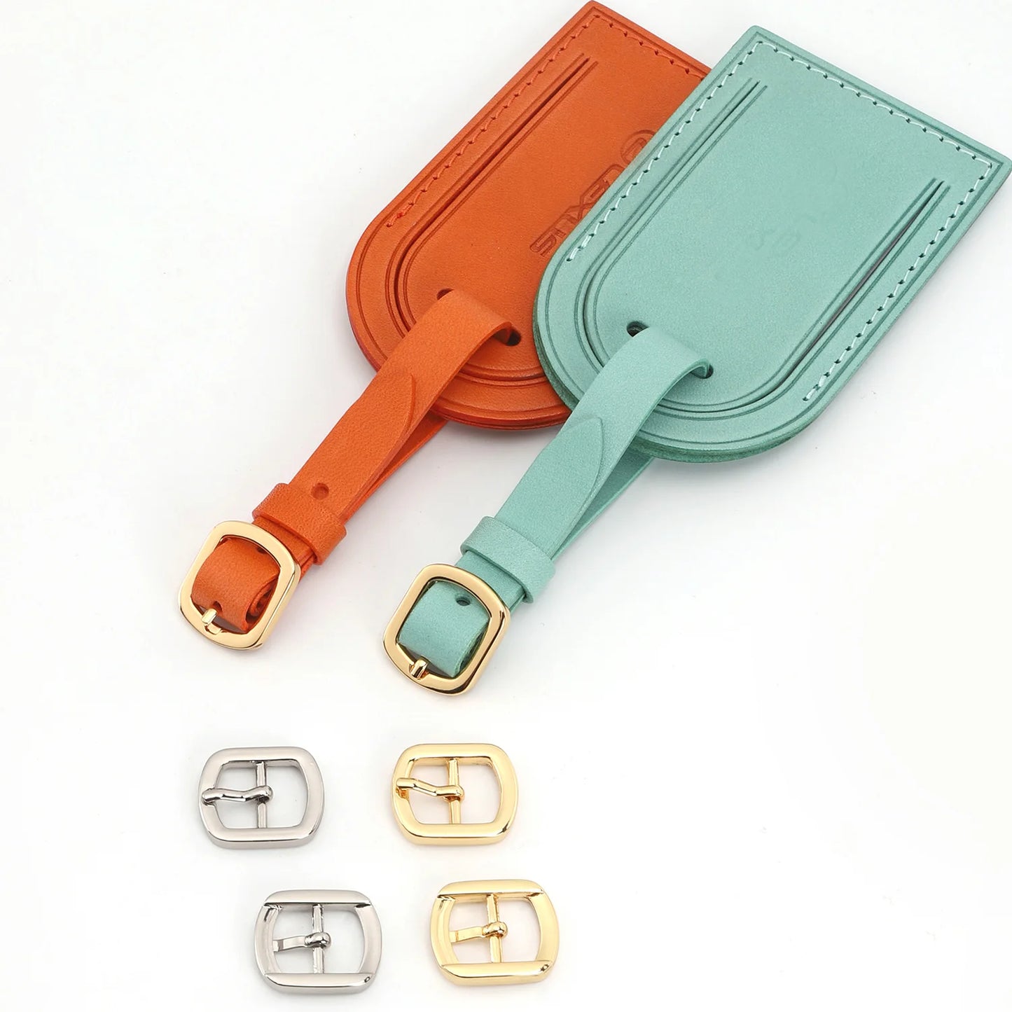 WUTA 20 pcs Senior Mini Belt Strap Buckle Metal Doll Buckles Pin Buckle