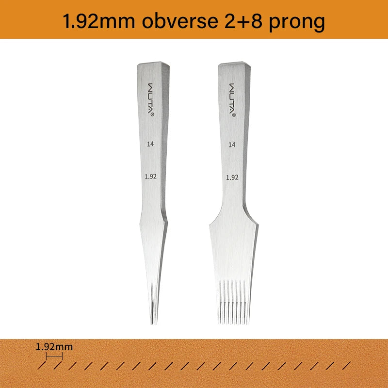 Leather Chisel Punch French Style Pricking Iron Punching Tool 1.92-6.75mm|WUTA