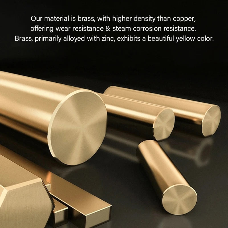 Solid Brass Chicago Screws Nail Concave Head Rivets Durable| WUTA