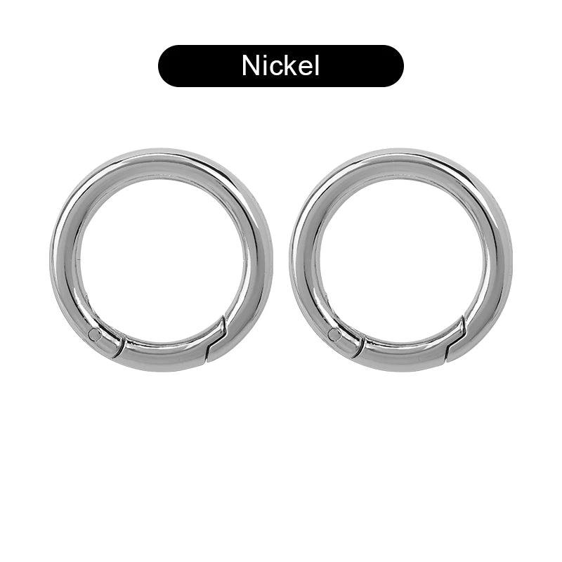 O Ring Carabiner Keychain Fob Connector Snap Hook Clip for Bags | WUTA