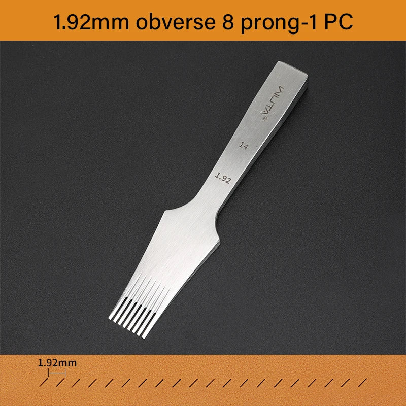 Leather Chisel Punch French Style Pricking Iron Punching Tool 1.92-6.75mm|WUTA