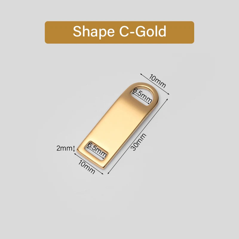 Stainless Steel Zipper Head Replacement Slider DIY Repair Kit|WUTA