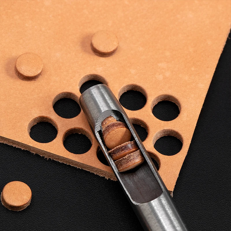 WUTA Basic 23-40mm Leather Round Hole Hollow Punch Tool