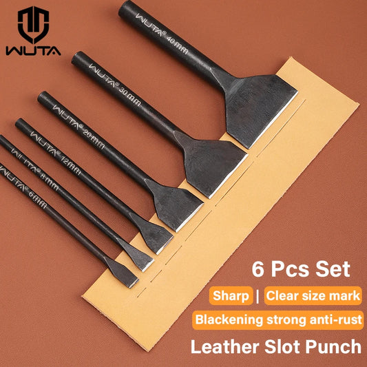 Leather Slot Punch Die Cutter Straight Slot Die Cutter DIY Tool| WUTA