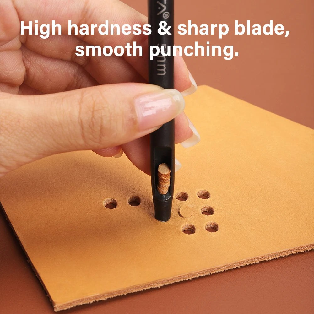 5mm Flower Leather Belt Hole Puncher DIY Craft for Leather| WUTA