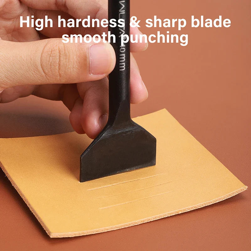 Leather Slotted Punch Tools Sharp Straight Slot Cutter DIY Leather Craft Tools | WUTA
