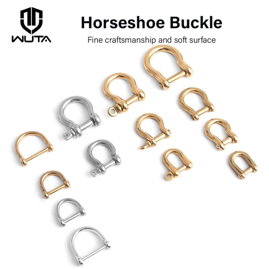 U Shackle D Ring Shackles Horseshoe Buckle 3 Types Ring | WUTA